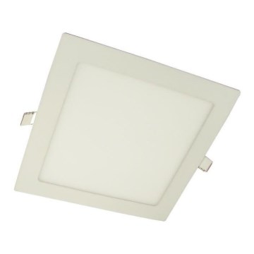 LED Ugradbena lampa GERE LED/24W/230V 6500K bela