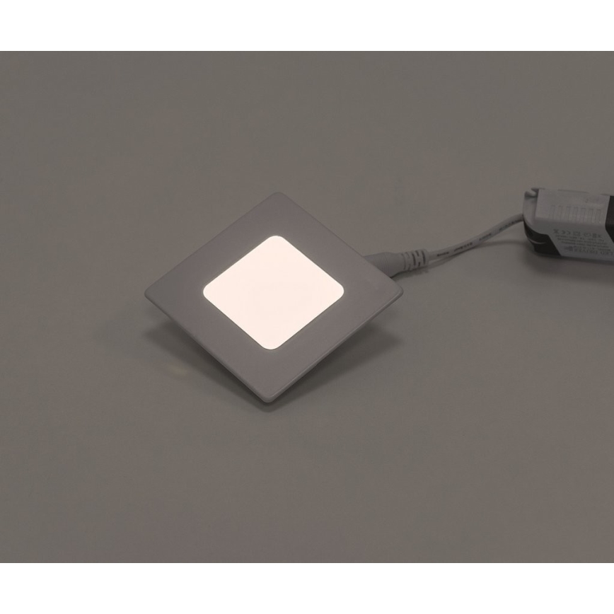LED Ugradbena lampa GERE LED/3W/230V 3000K