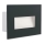 LED Ugradbena lampa GLASI LED/3W/230V 3000K IP44 antracit
