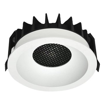 LED Ugradbena lampa LED/12W/230V 3000/4000/6400K ø 8,6 cm bela