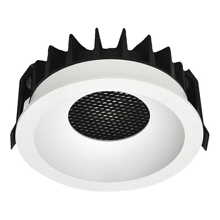 LED Ugradbena lampa LED/12W/230V 3000/4000/6400K ø 8,6 cm bela