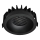 LED Ugradbena lampa LED/12W/230V 3000/4000/6400K ø 8,6 cm crno