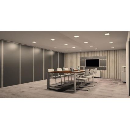 LED Ugradbena lampa LED/12W/230V