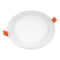 LED Ugradbena lampa LED/12W/230V