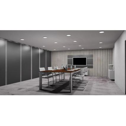 LED Ugradbena lampa LED/12W/230V IP40