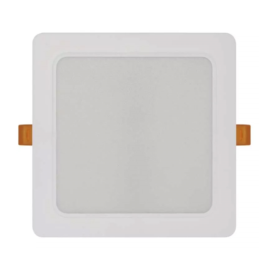 LED Ugradbena lampa LED/18W/230V 17x17 cm bela