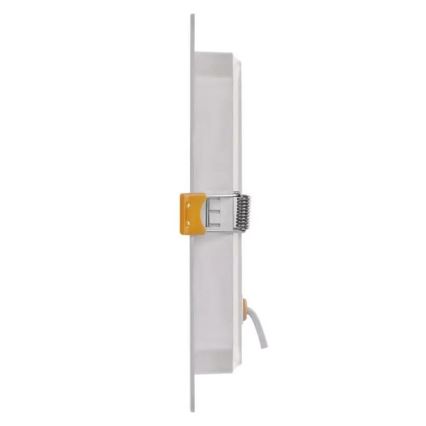 LED Ugradbena lampa LED/18W/230V 17x17 cm bela