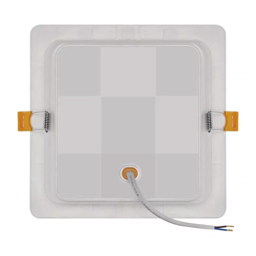LED Ugradbena lampa LED/18W/230V 17x17 cm bela
