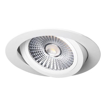 LED Ugradbena lampa LED/18W/230V 3000K pr. 11,5 cm bela