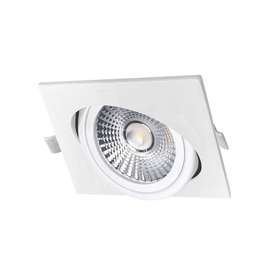 LED Ugradbena lampa LED/18W/230V 4000K 11,5x11,5 cm bela