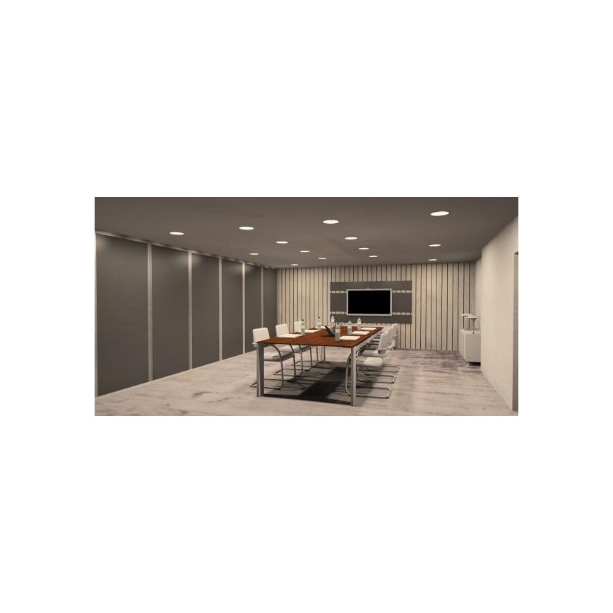LED Ugradbena lampa LED/18W/230V
