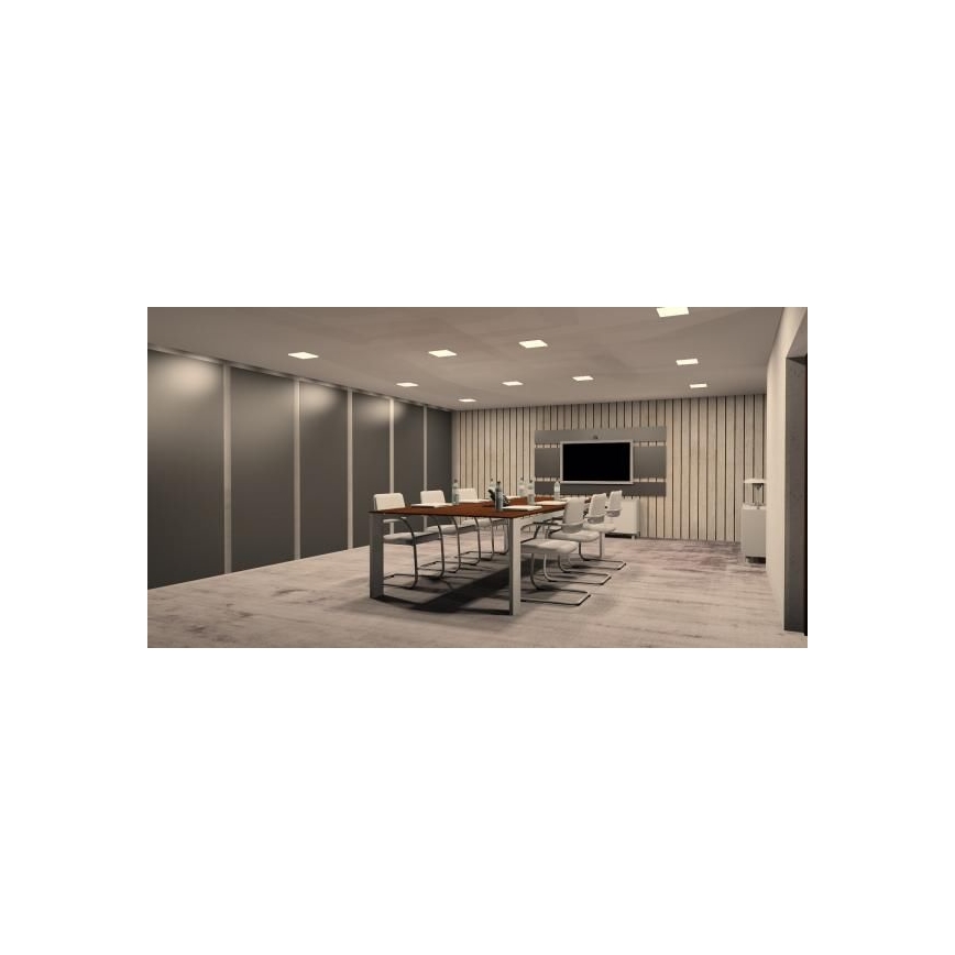 LED Ugradbena lampa LED/18W/230V