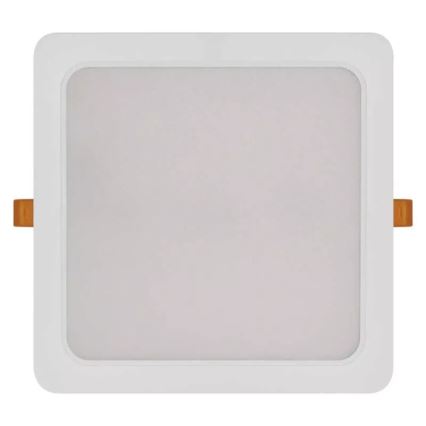 LED Ugradbena lampa LED/24W/230V 22x22 cm bela