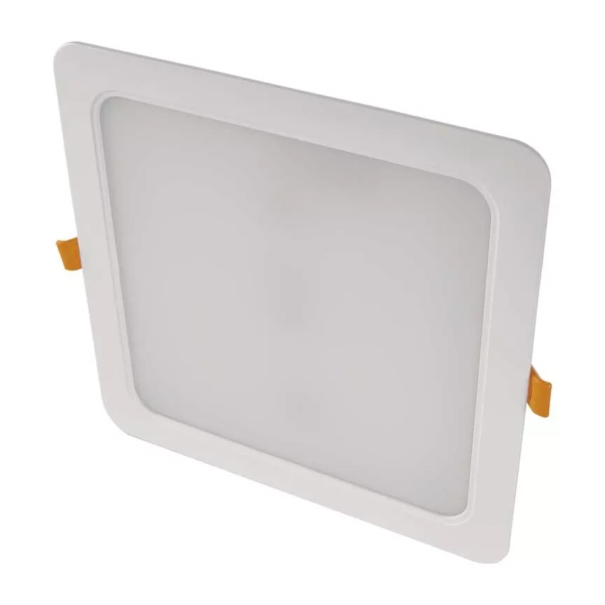 LED Ugradbena lampa LED/24W/230V 22x22 cm bela