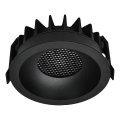 LED Ugradbena lampa LED/24W/230V 3000/4000/6400K ø 13,5 cm crno