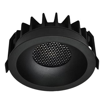 LED Ugradbena lampa LED/24W/230V 3000/4000/6400K ø 13,5 cm crno
