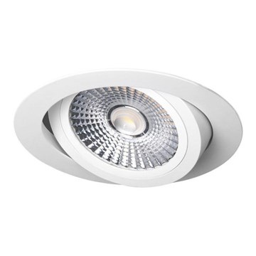 LED Ugradbena lampa LED/6W/230V 3000K pr. 8,5 cm bela