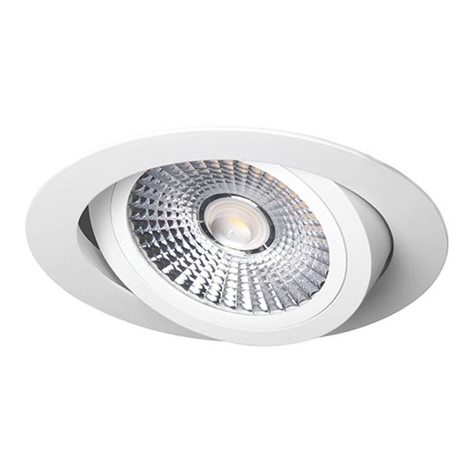 LED Ugradbena lampa LED/6W/230V 3000K pr. 8,5 cm bela