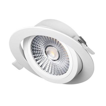LED Ugradbena lampa LED/6W/230V 3000K pr. 8,5 cm bela