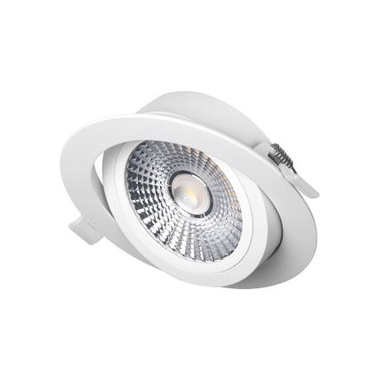 LED Ugradbena lampa LED/6W/230V 4000K pr. 8,5 cm bela