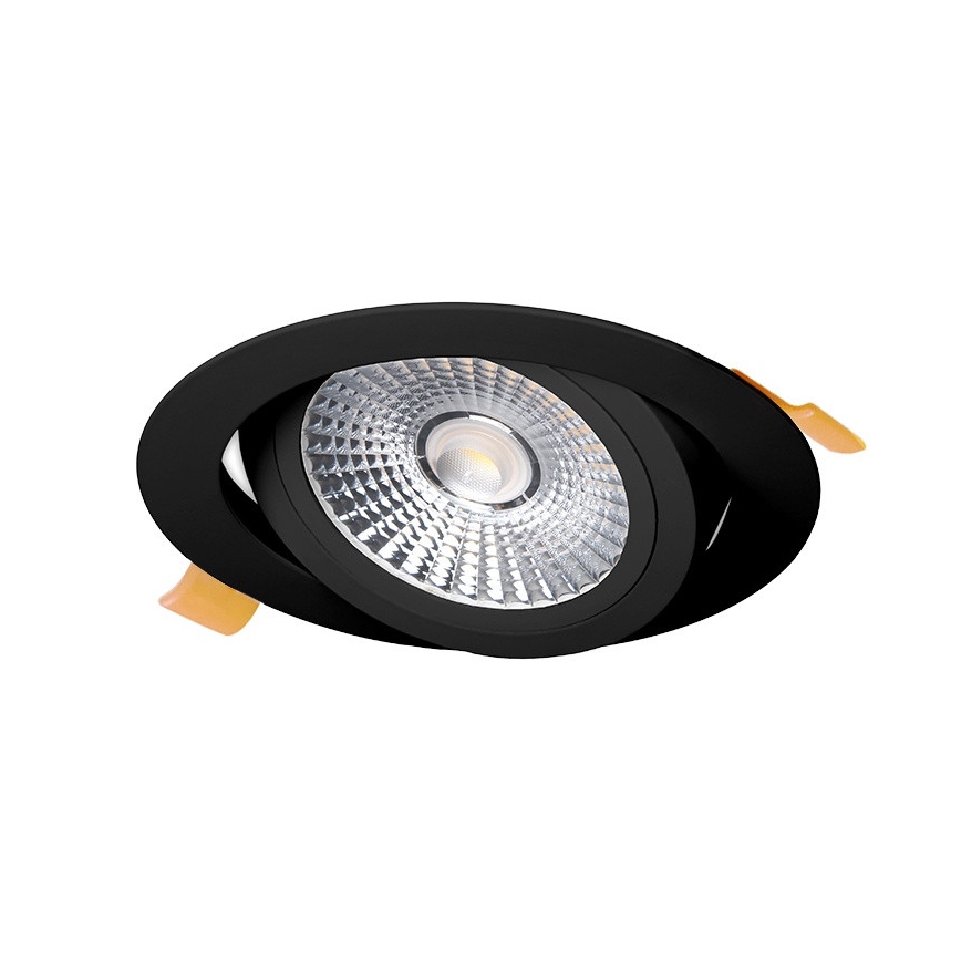 LED Ugradbena lampa LED/6W/230V 4000K pr. 8,5 cm crno