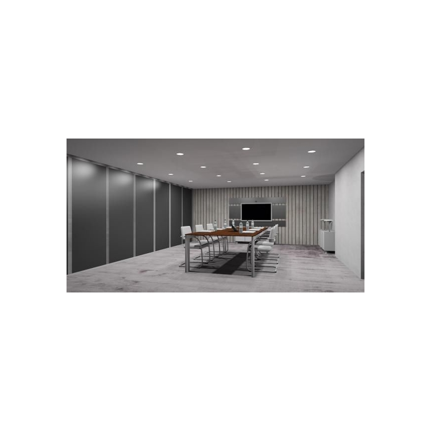LED Ugradbena lampa LED/6W/230V