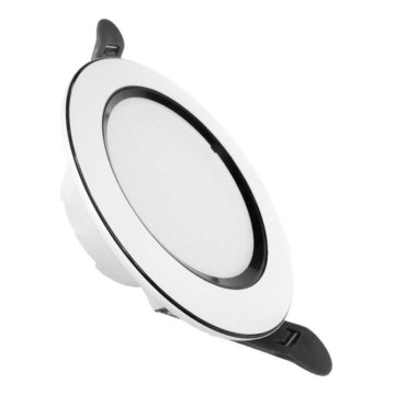 LED Ugradbena lampa LED/7,5W/230V 4000K bela/crno