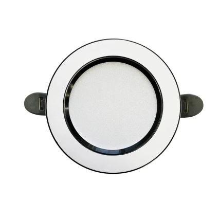 LED Ugradbena lampa LED/7,5W/230V 4000K bela/crno