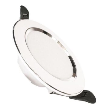 LED Ugradbena lampa LED/7,5W/230V 4000K bela/srebrno