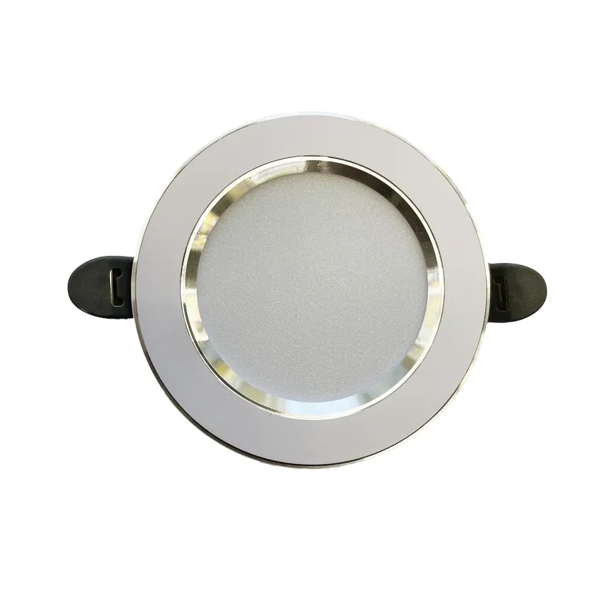 LED Ugradbena lampa LED/7,5W/230V 4000K bela/srebrno