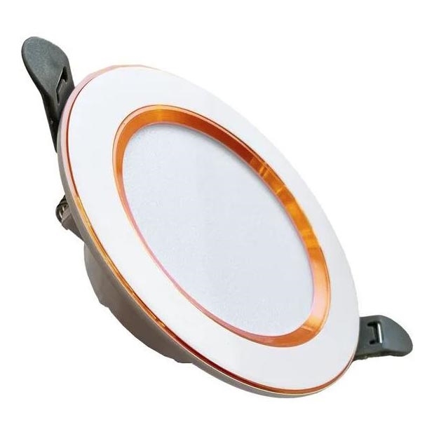 LED Ugradbena lampa LED/7,5W/230V 4000K bela/zlatna