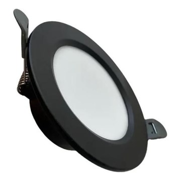 LED Ugradbena lampa LED/7,5W/230V 4000K crno
