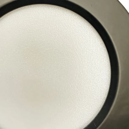 LED Ugradbena lampa LED/7,5W/230V 4000K crno