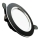 LED Ugradbena lampa LED/7,5W/230V 4000K crno/srebrno