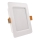 LED Ugradbena lampa LED/9W/230V 12x12 cm bela