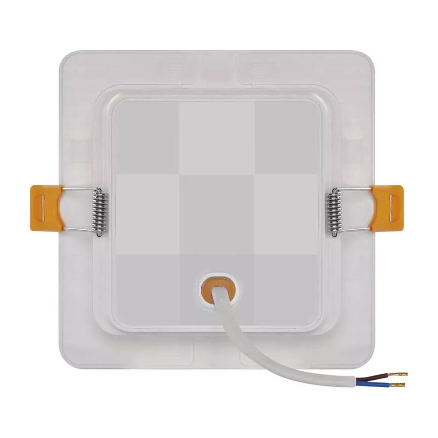 LED Ugradbena lampa LED/9W/230V 12x12 cm bela
