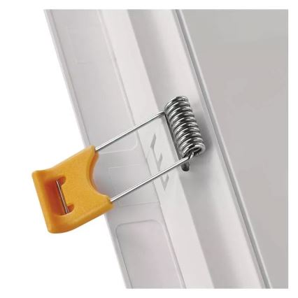 LED Ugradbena lampa LED/9W/230V 12x12 cm bela