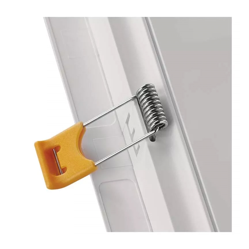 LED Ugradbena lampa LED/9W/230V 12x12 cm bela