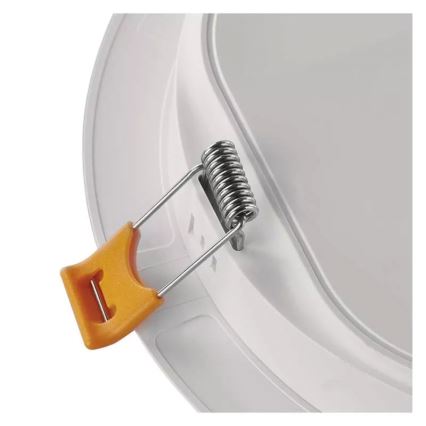 LED Ugradbena lampa LED/9W/230V pr. 12 cm bela