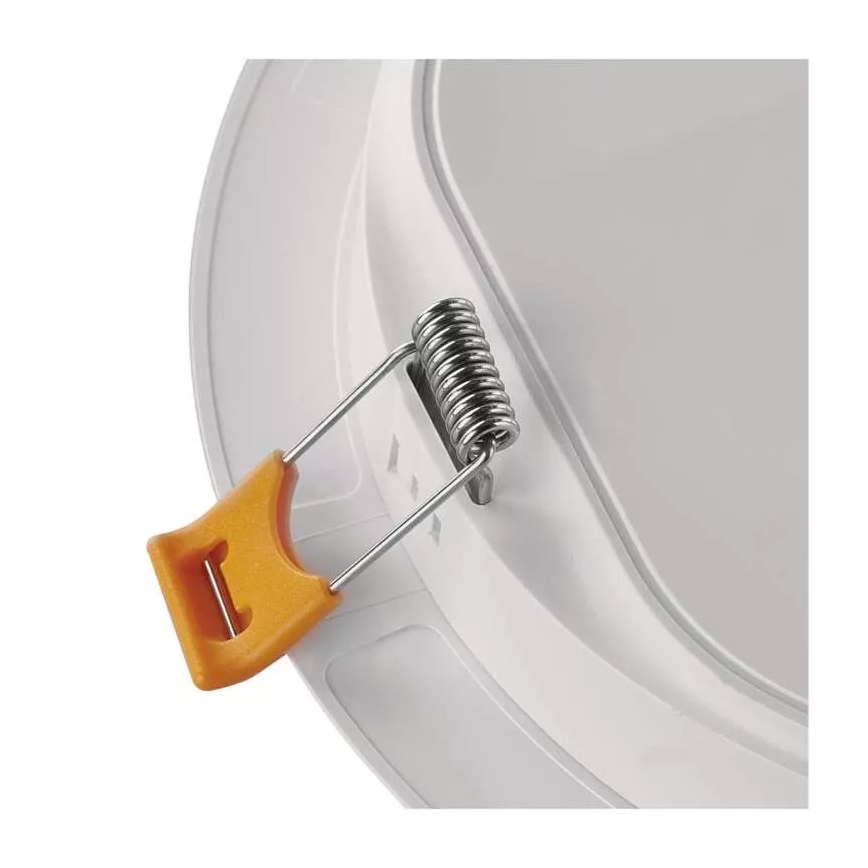 LED Ugradbena lampa LED/9W/230V pr. 12 cm bela