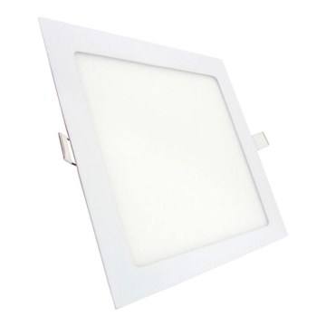 LED Ugradbena lampa QTEC LED/12W/230V 2700K 16,8x16,8 cm