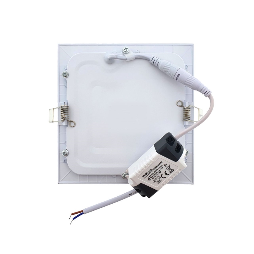 LED Ugradbena lampa QTEC LED/12W/230V 2700K 16,8x16,8 cm