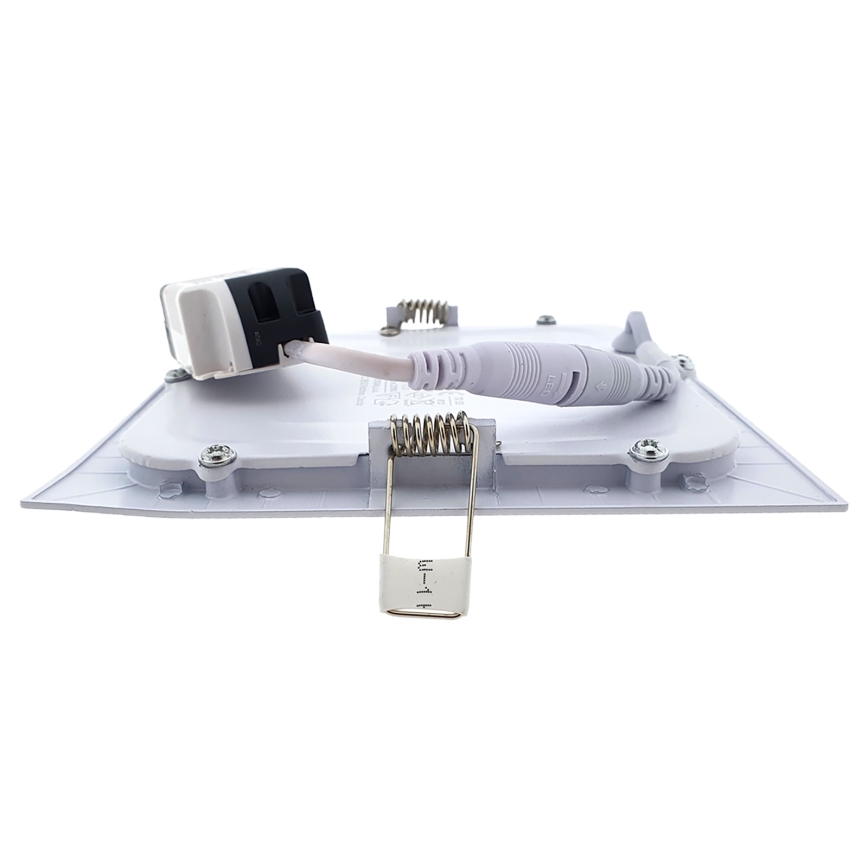 LED Ugradbena lampa QTEC LED/12W/230V 2700K 16,8x16,8 cm