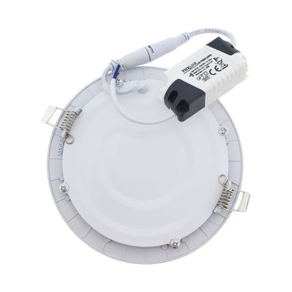 LED Ugradbena lampa QTEC LED/15W/230V 4200K pr. 18,8 cm