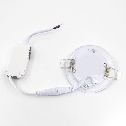 LED Ugradbena lampa QTEC LED/3W/230V 6500K pr. 8,3 cm