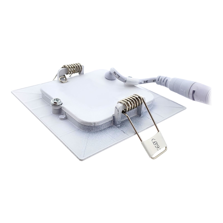 LED Ugradbena lampa QTEC LED/3W/230V 6500K 8,3x8,3 cm