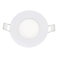 LED Ugradbena lampa QTEC LED/3W/230V 6500K pr. 8,3 cm