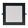 LED Ugradbena lampa RIGEL LED/10W/230V 4000K 16,8x16,8 cm crno