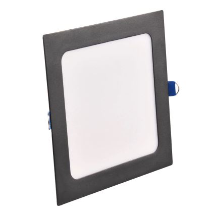 LED Ugradbena lampa RIGEL LED/10W/230V 4000K 16,8x16,8 cm crno