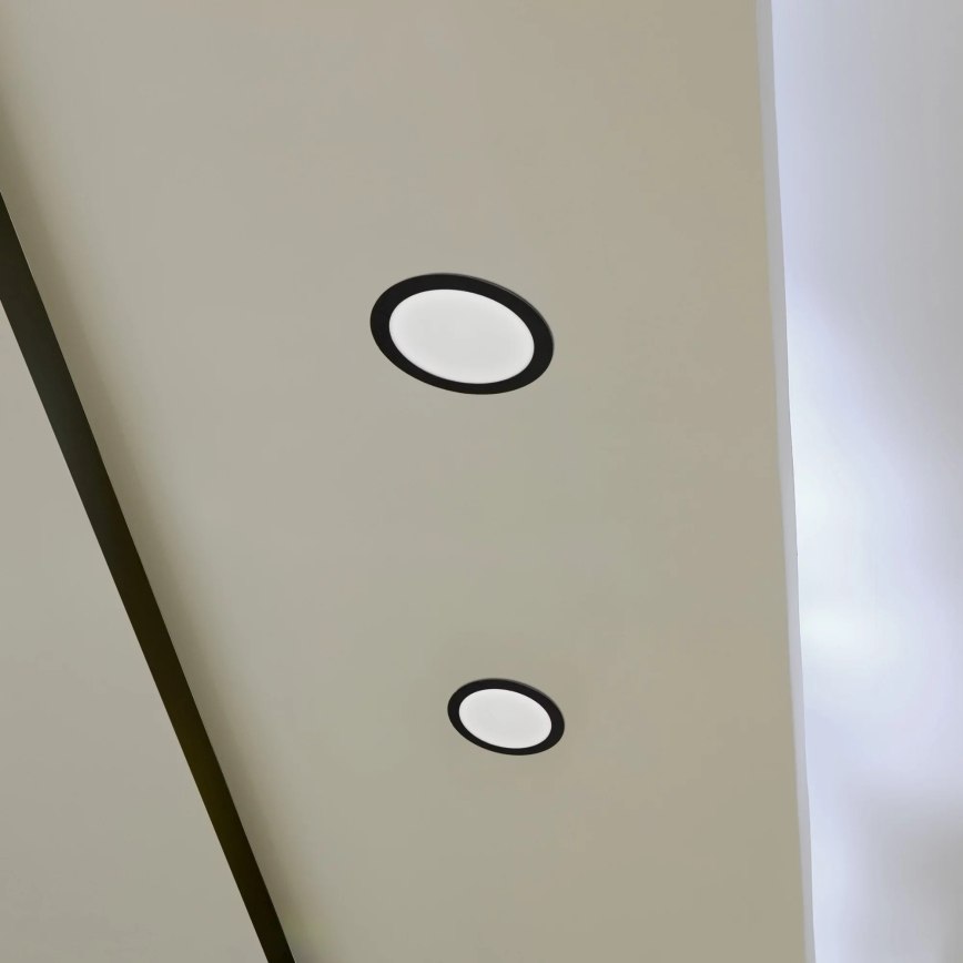 LED Ugradbena lampa RIGEL LED/14W/230V 4000K pr. 22 cm crno